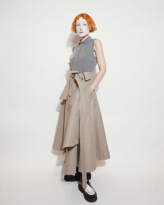 Marylebone Trench Skirt View 1