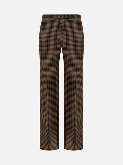 Jack Slacks in Shepherdess Plaid and Velveteen