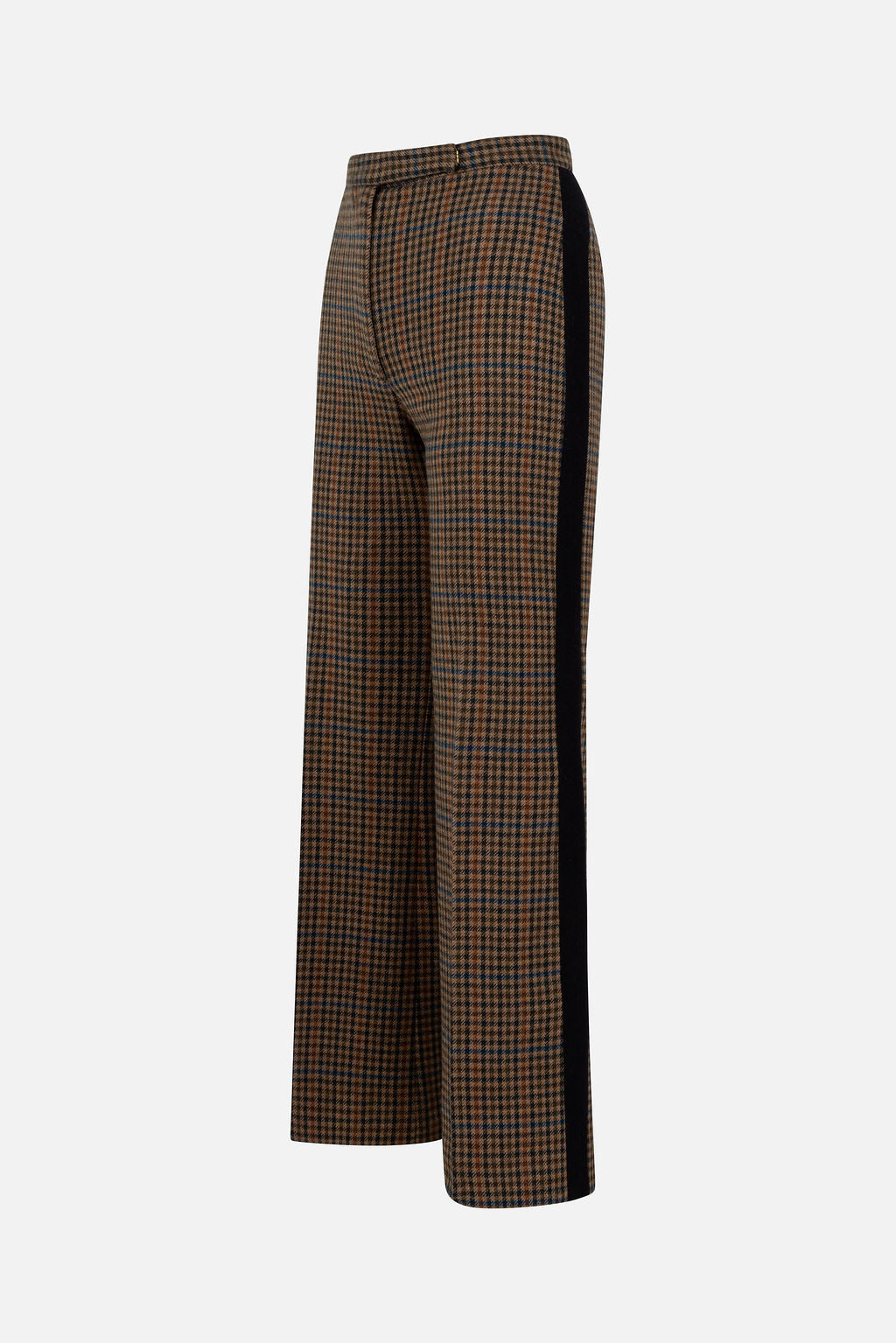 Jack Slacks in Shepherdess Plaid and Velveteen