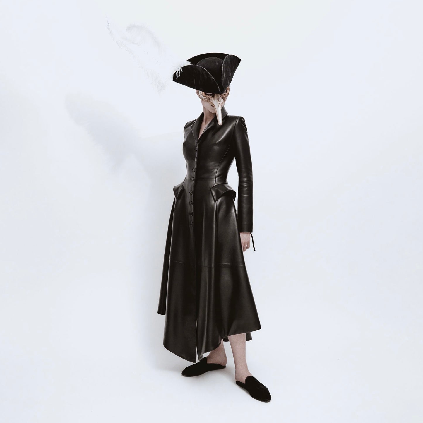Rossetto Coat in Soft Lambskin