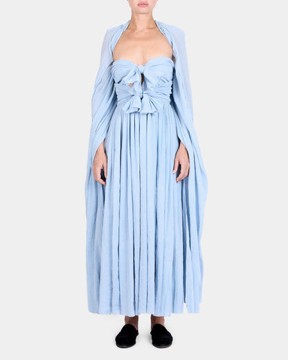 Tiepolo Gown in Crinkled Gauze
